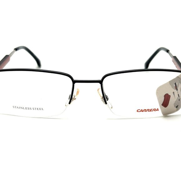 NEW CARRERA 8836 003 Matte Black Men Eyeglasses 56mm 19 145 - Picture 2 of 9